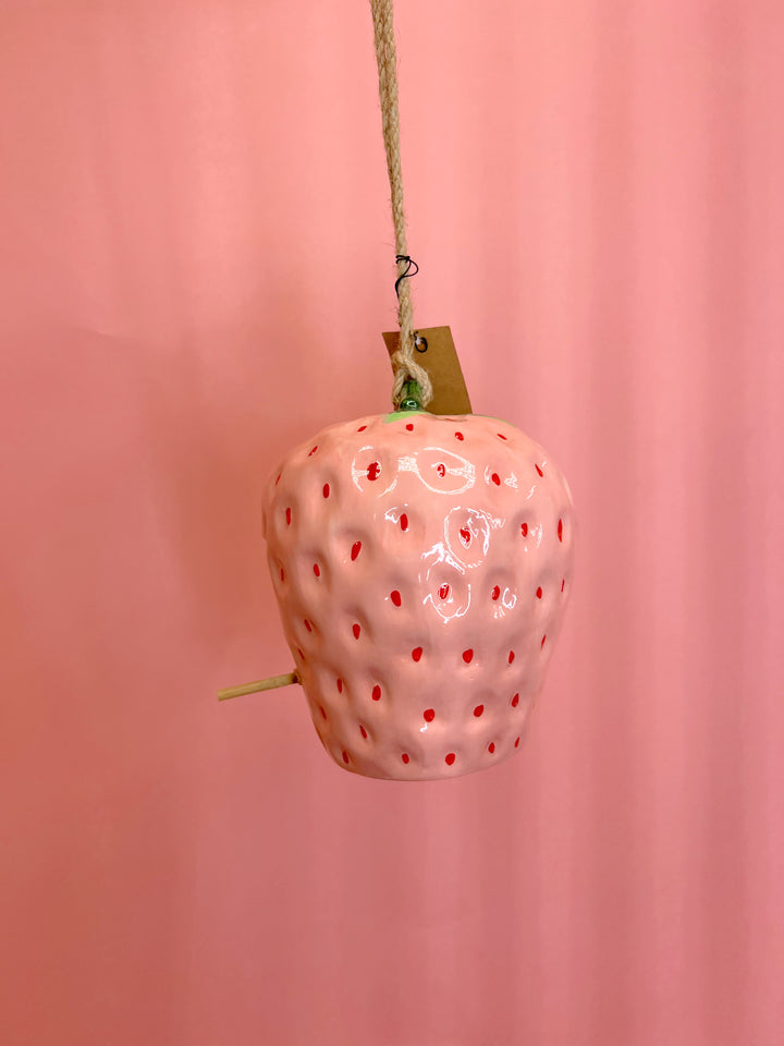 Hanging Strawberry Birdhouse