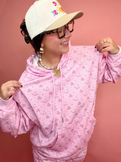 Rosie Floral Hoodie