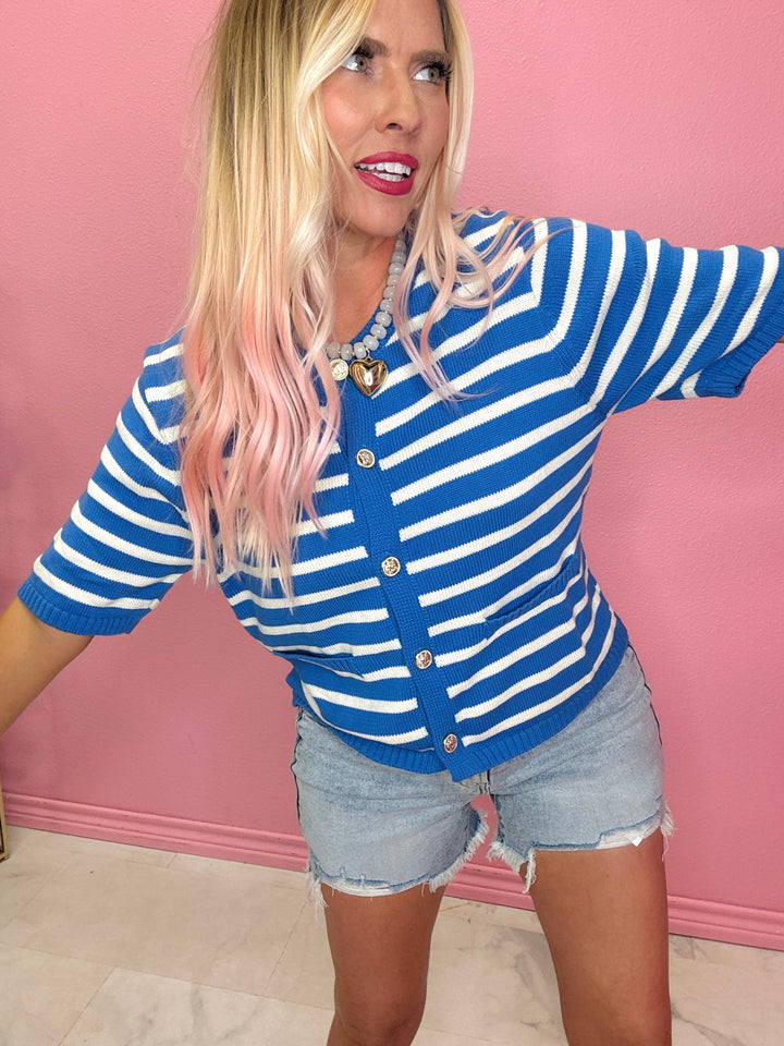 The Harbor Breeze Stripe Top