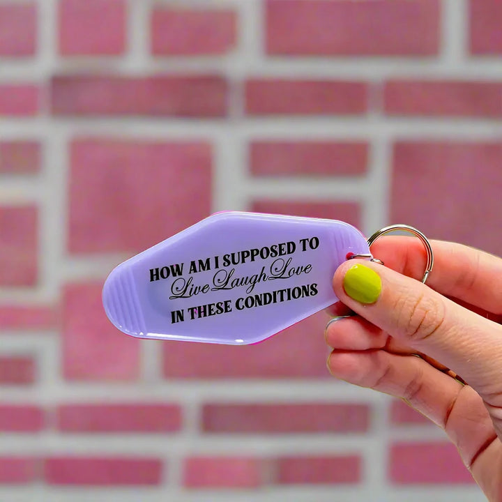 These Conditions Keychain