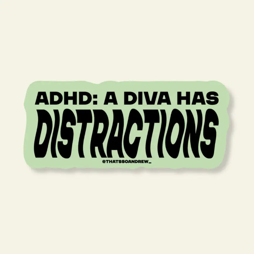 ADHD Sticker