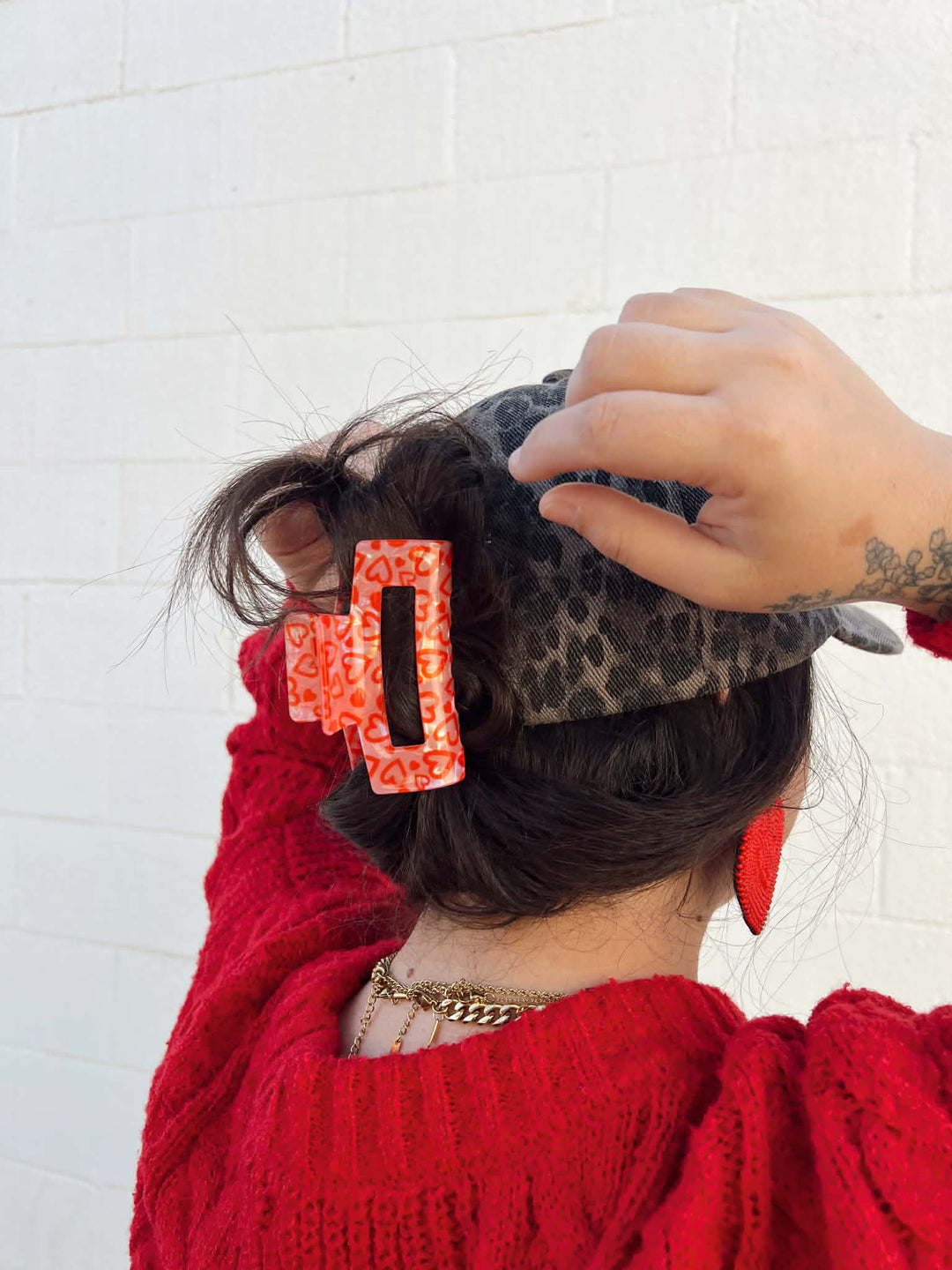 Heart On My Sleeve Hair Clip