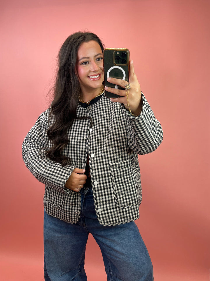 The Gingham Grove Jacket