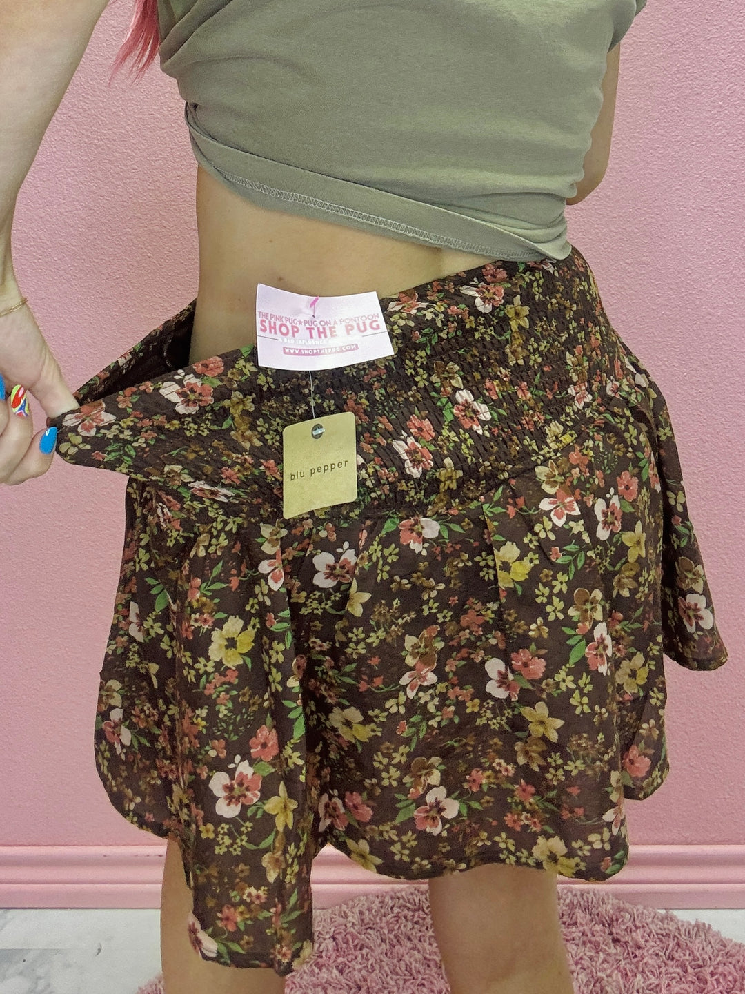 The Daisy Floral Skirt