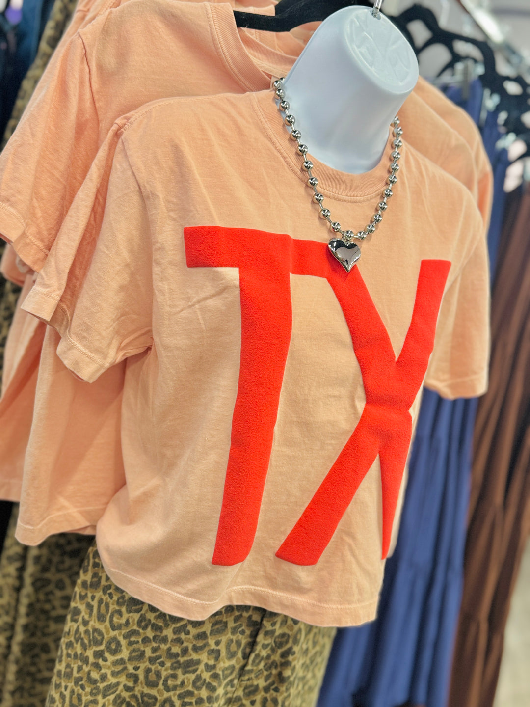 Comfort Colors TX Puff Crop Tee