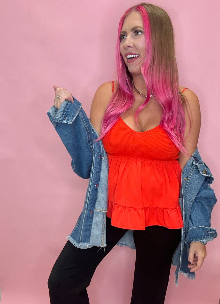 The Elena Tiered Tank