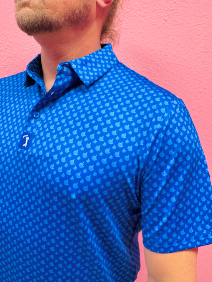 Birdie Finger Blue Jay Polo