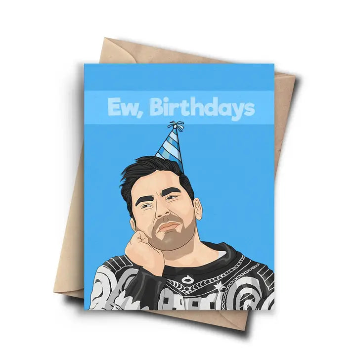 Ew Birthdays Card