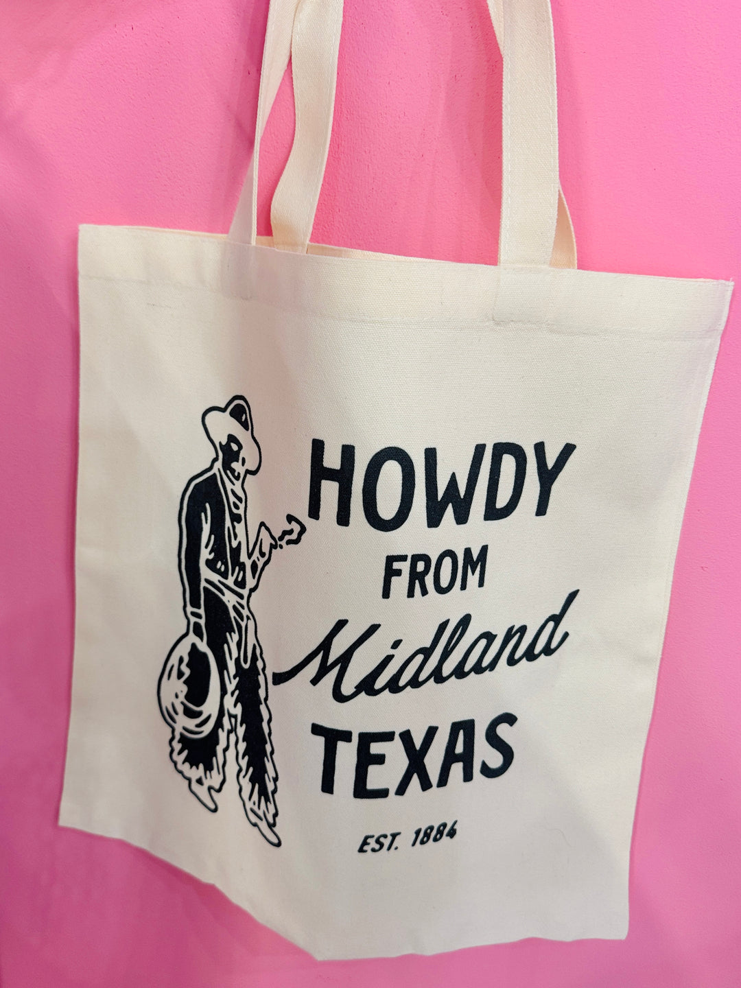 Howdy From Midland Texas Tote Bag