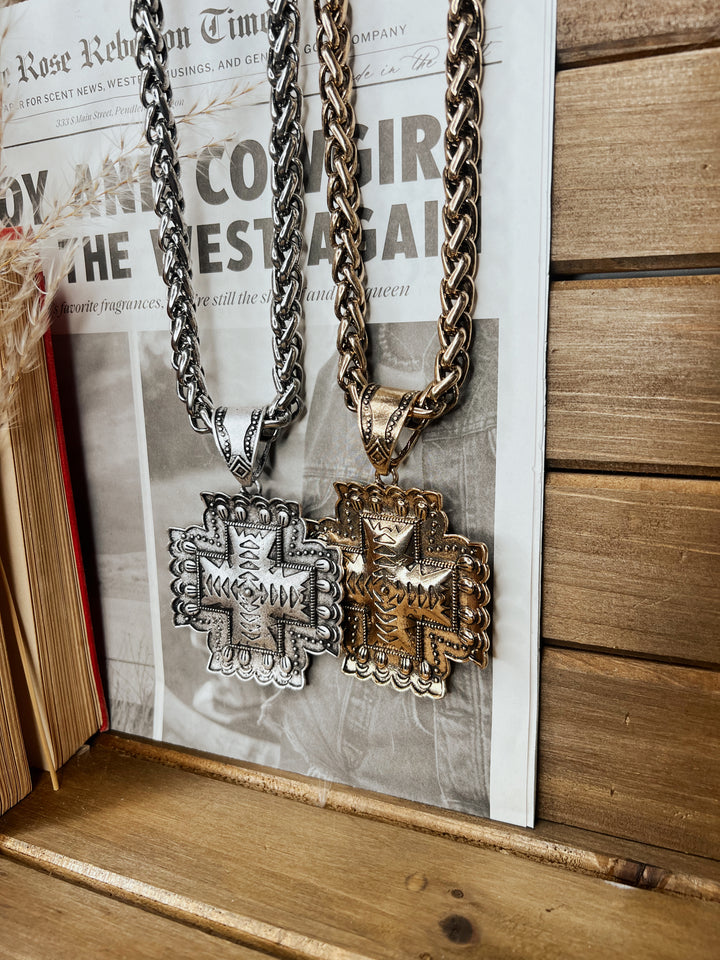 Taos Cross Necklace