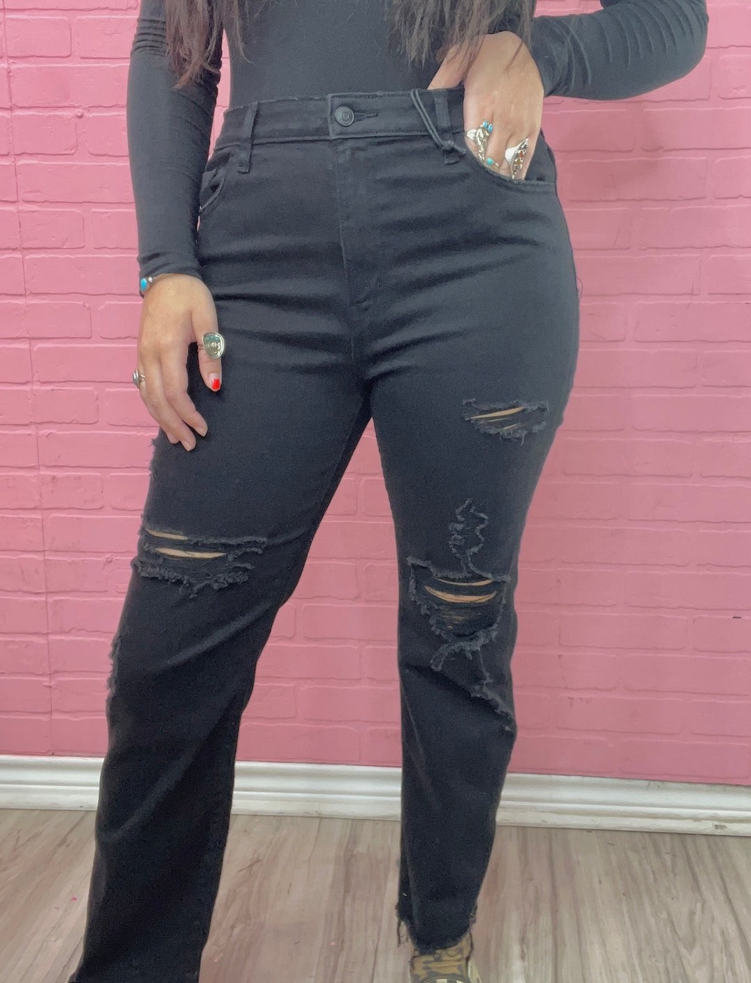 The Julie Distressed Jeans