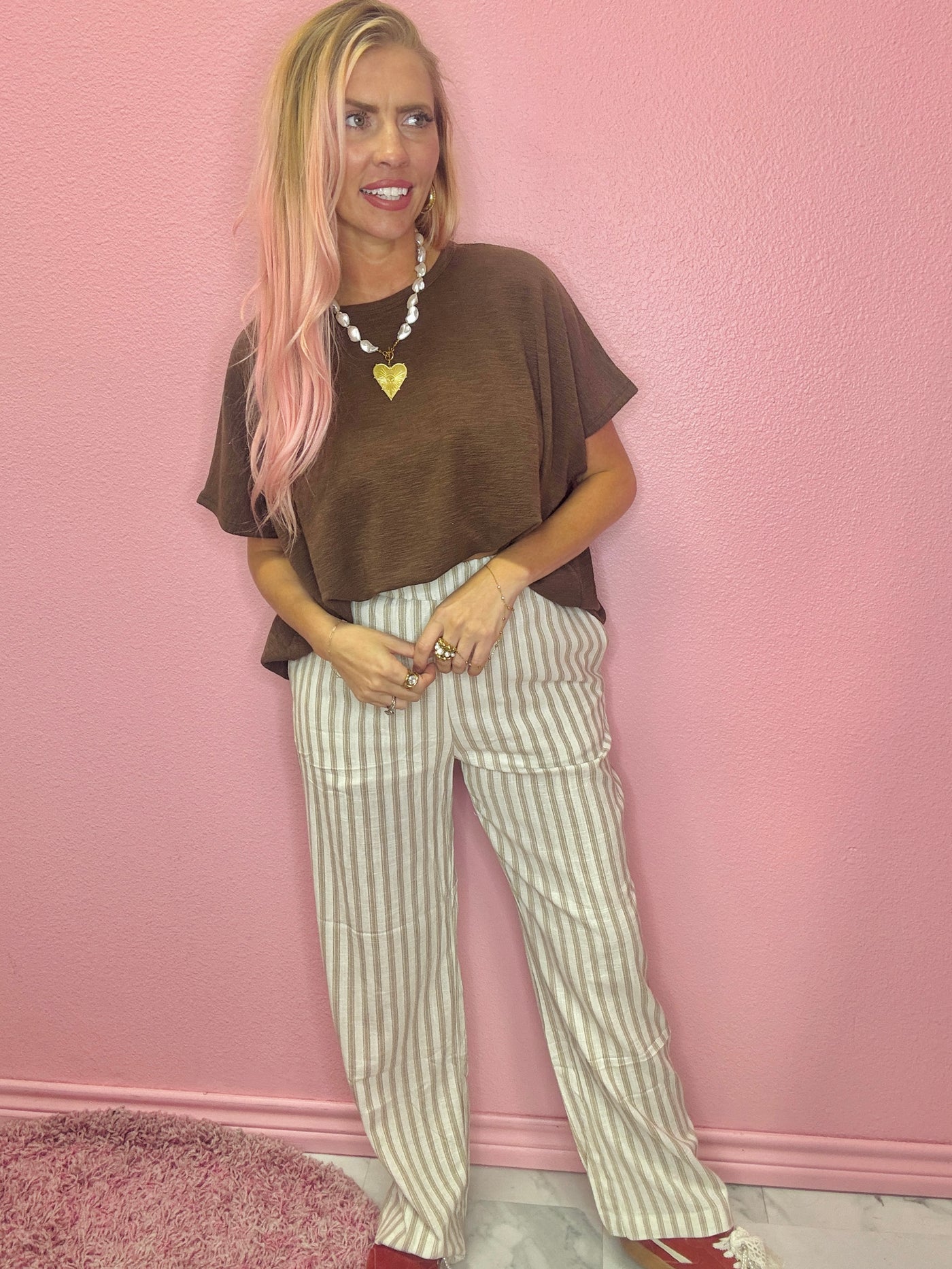 The Golden Hour Stripe Bottoms