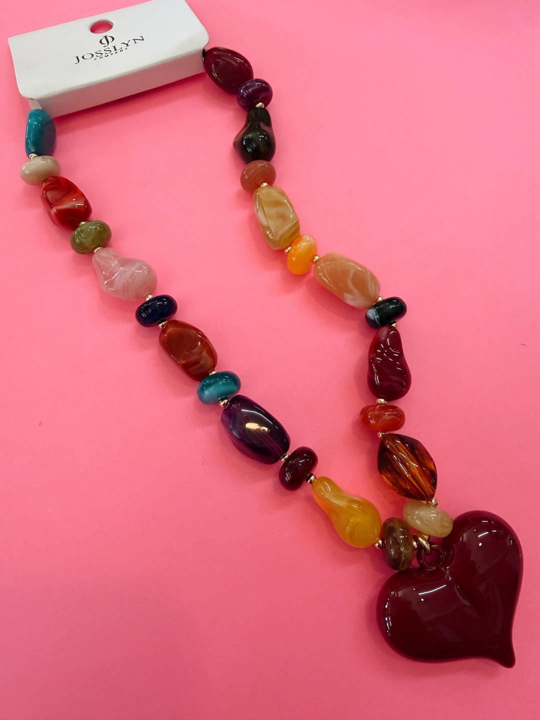 The Rachel Chunky Heart Necklace
