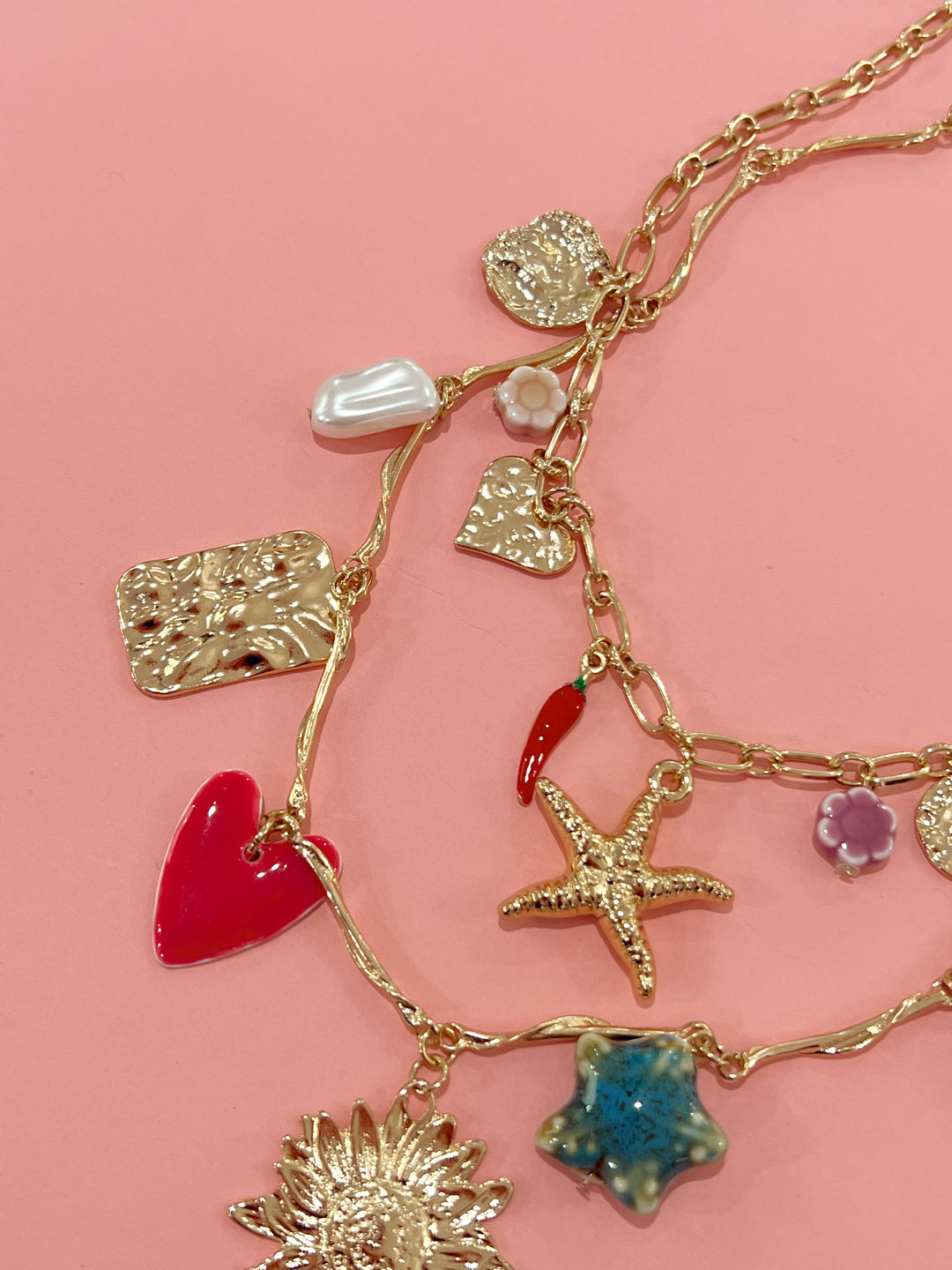 Island Paradise Charm Necklace