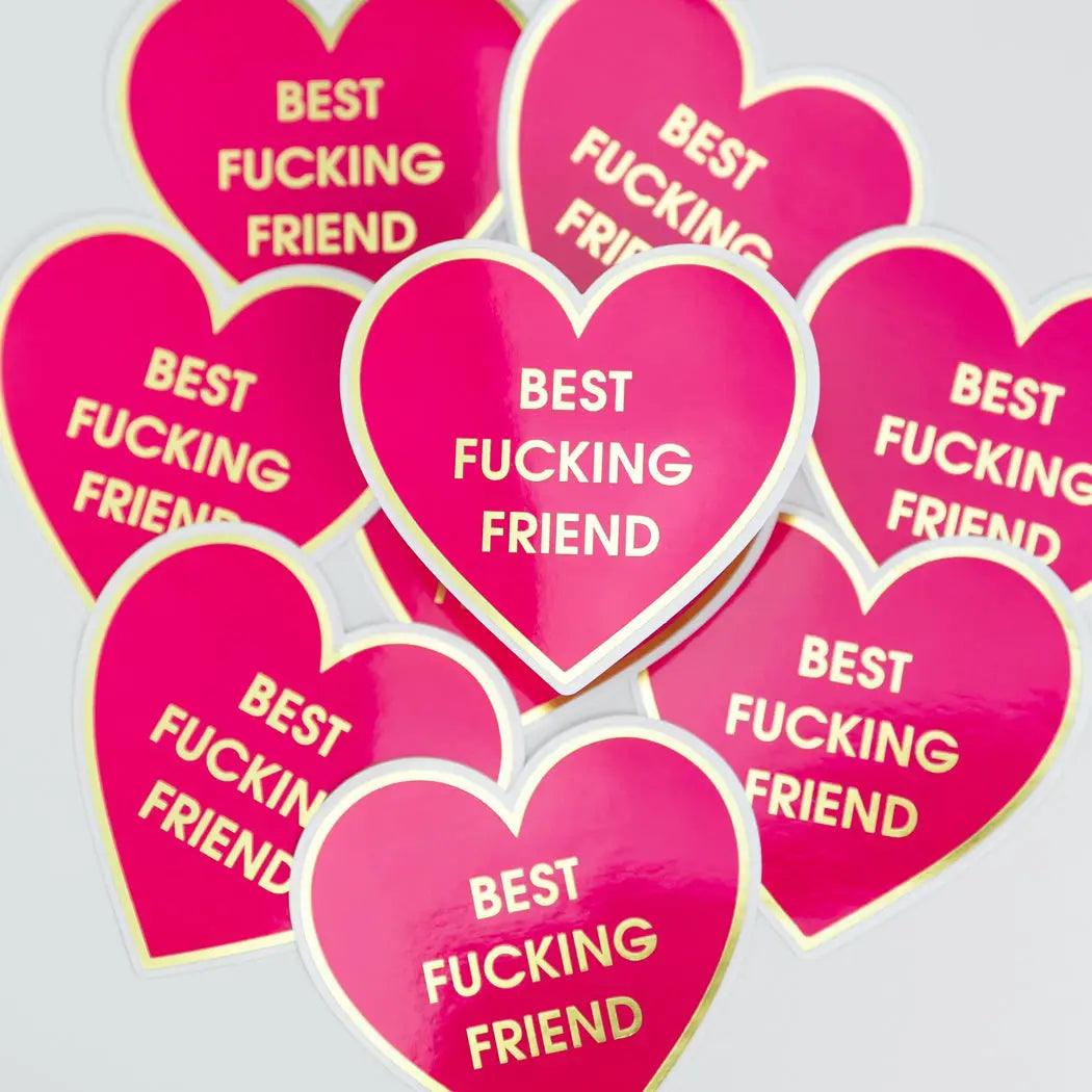 Best Fucking Friend Sticker