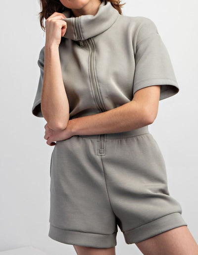 Drop The Top Modal Romper