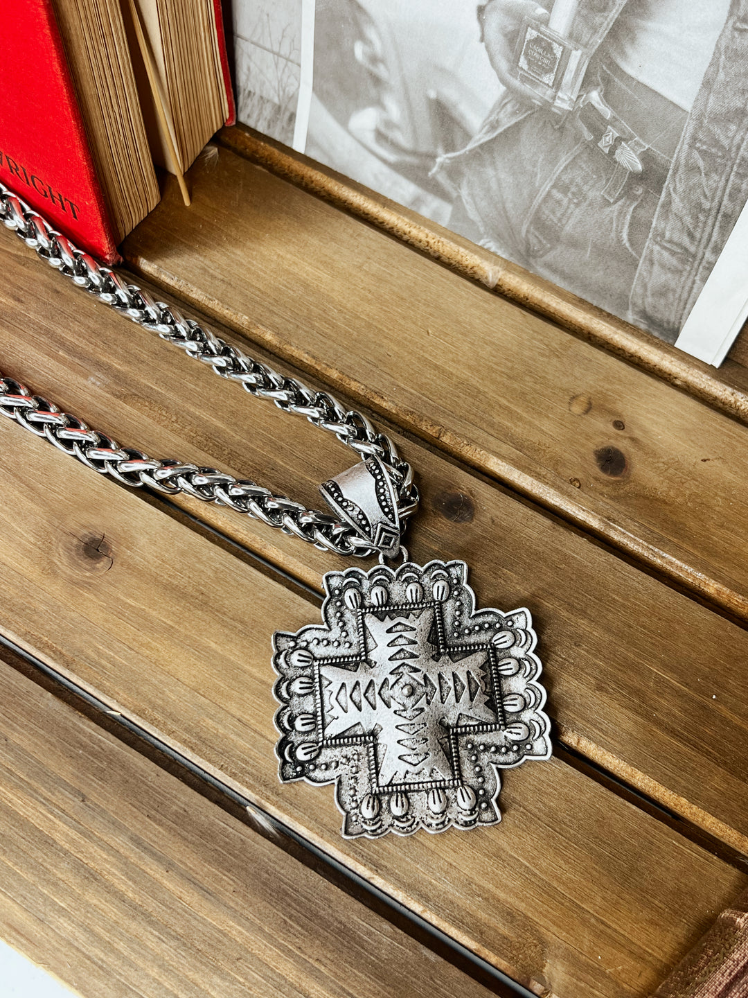 Taos Cross Necklace
