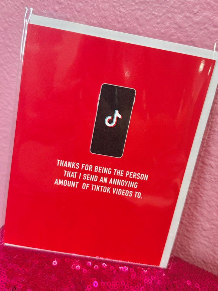 Tiktok Videos Card