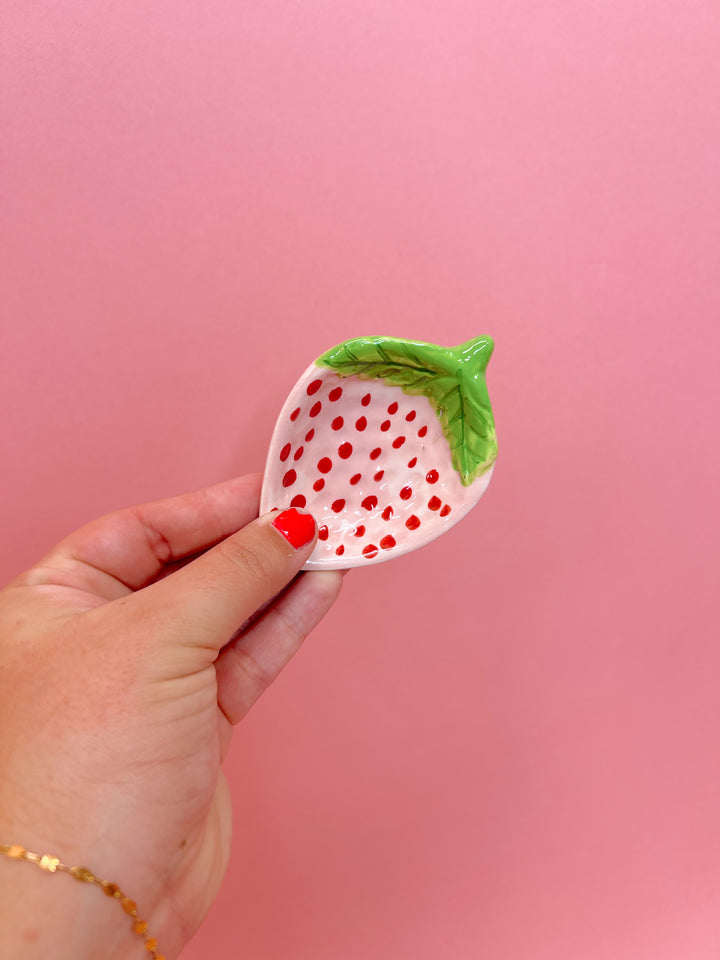 Strawberry Ceramic Dish