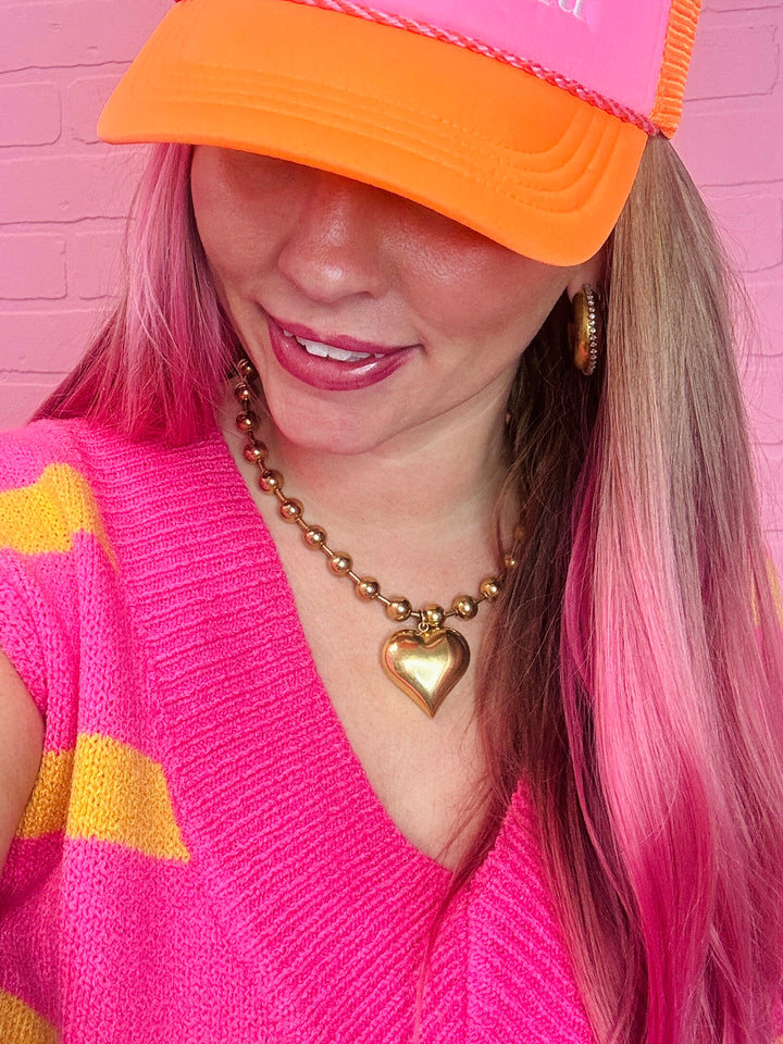 The Elizabeth Heart Necklace