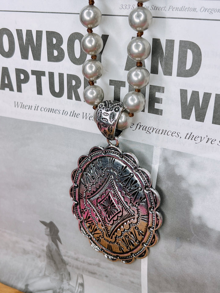 Concho Statement Necklace