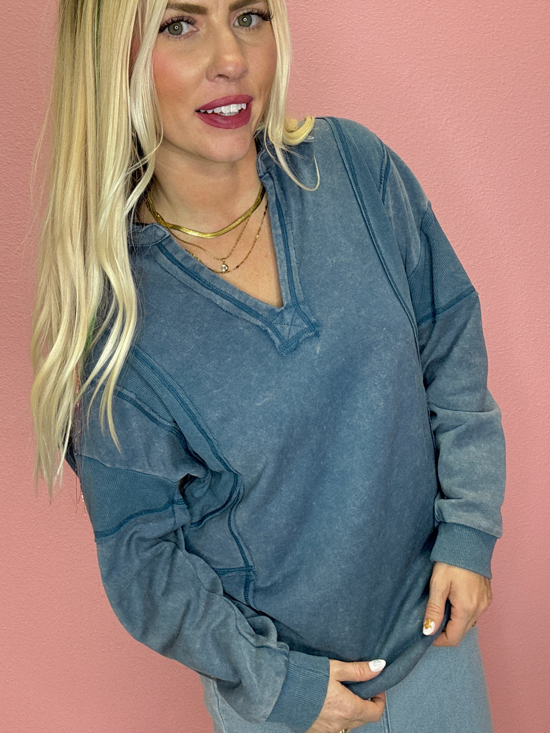 The Emory Mineral Washed Top