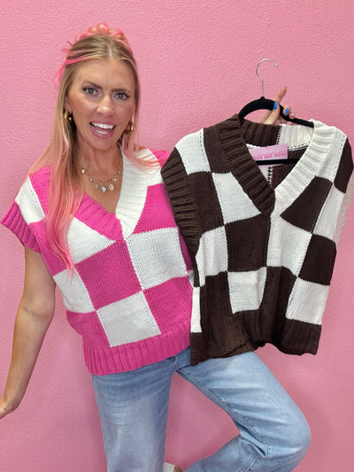 The Rany Checkered Vest