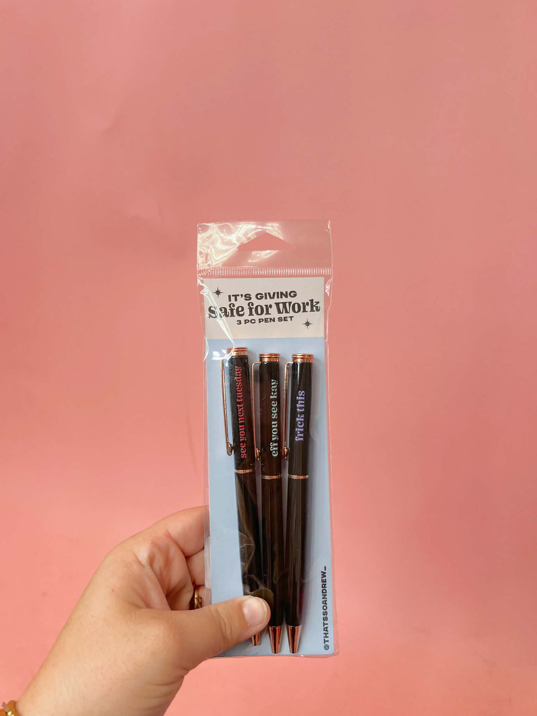 Safe For Work Pen Set