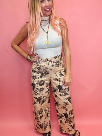 The Danika Floral Pants