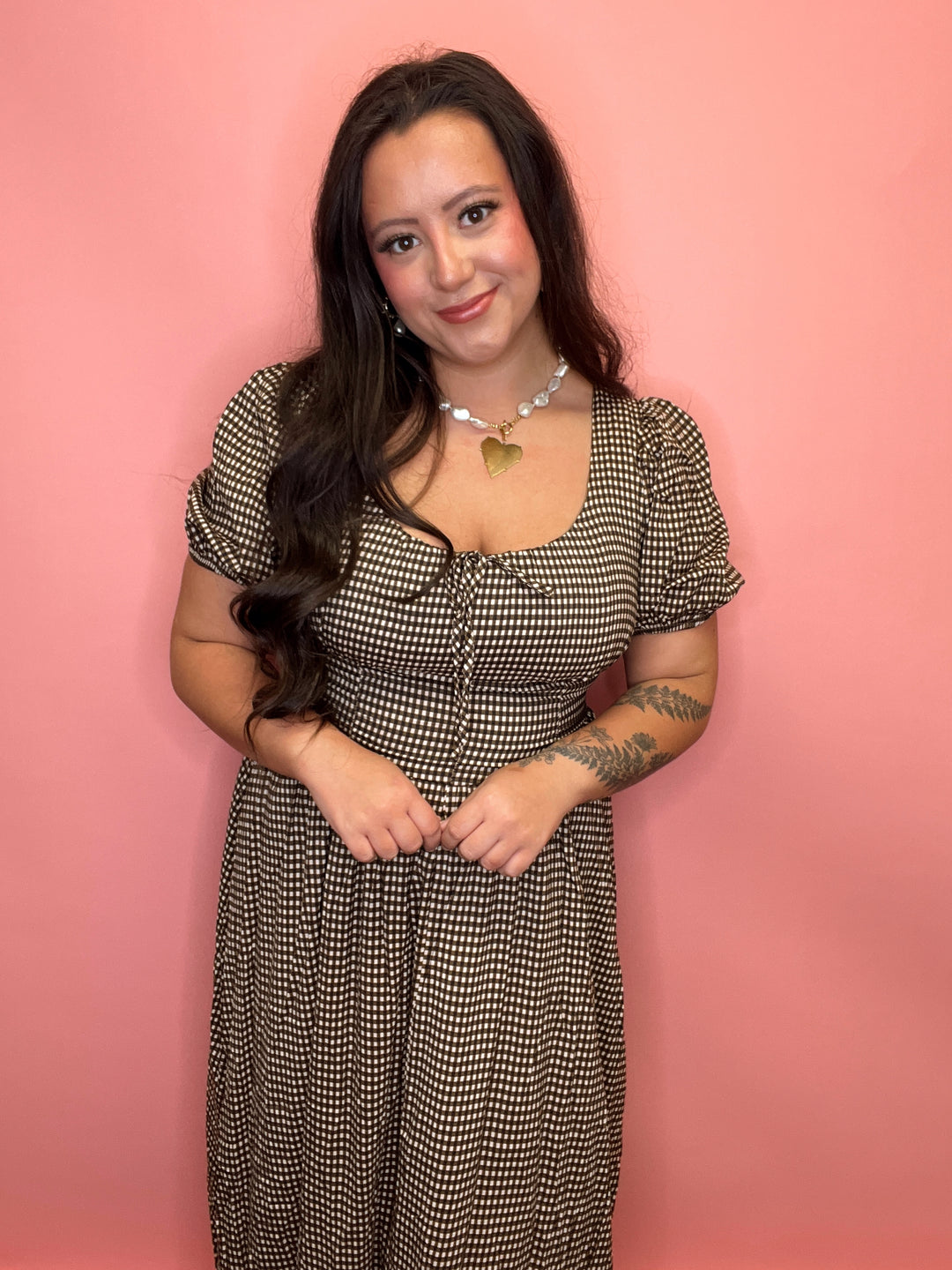 The Laney Gingham Dress