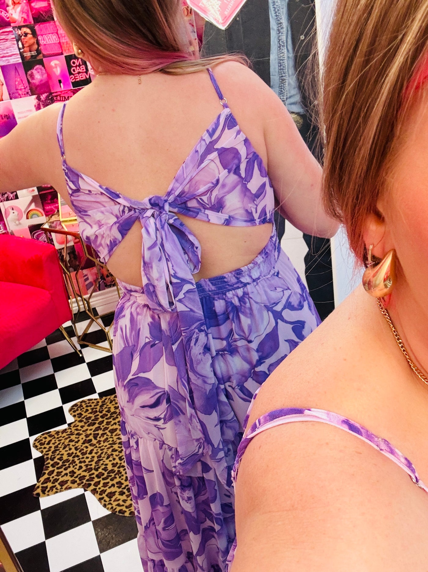 The Chloe Purple Dress