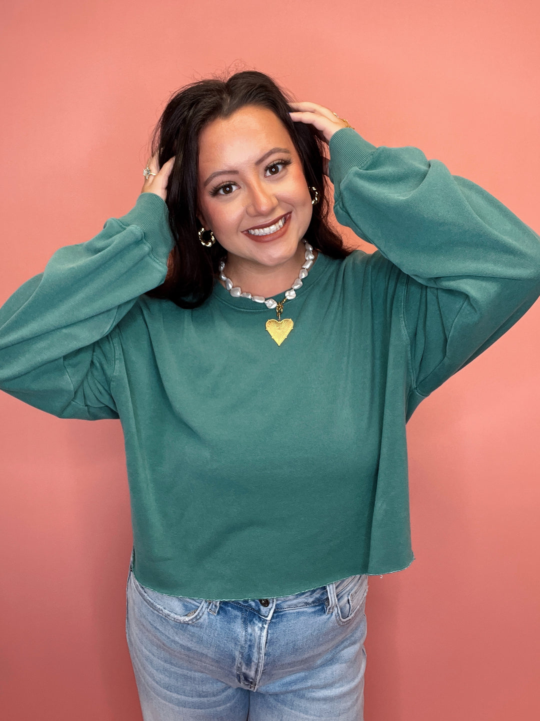 The Brooke Cropped Crewneck