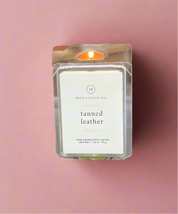 Tanned Leather Wax Melt