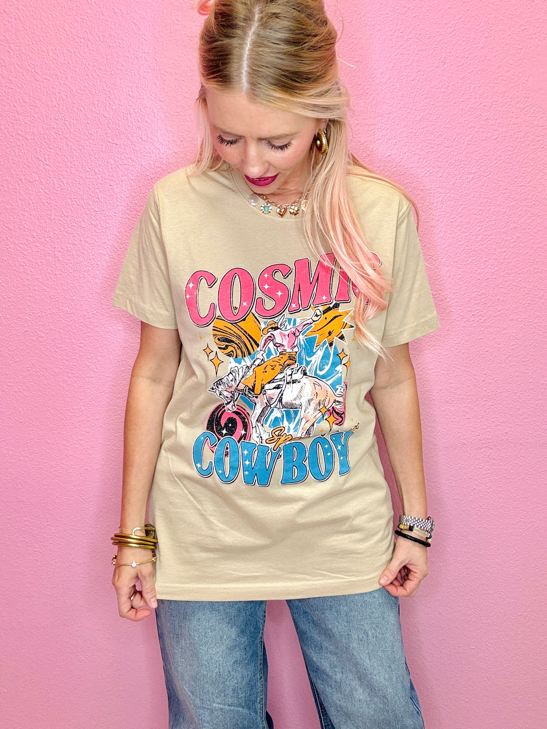 Cosmic Cowboy Graphic Tee