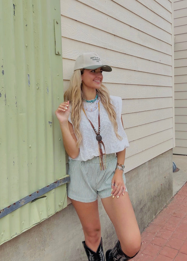 The Bubble Hem Top