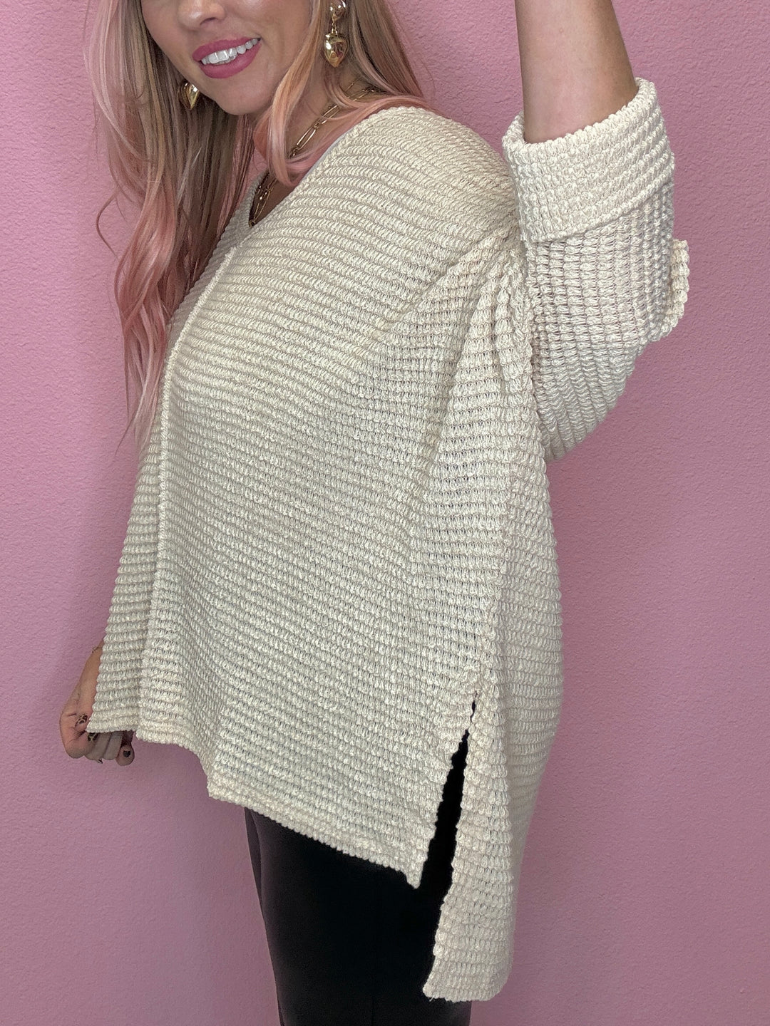 The Cora Jacquard Sweater