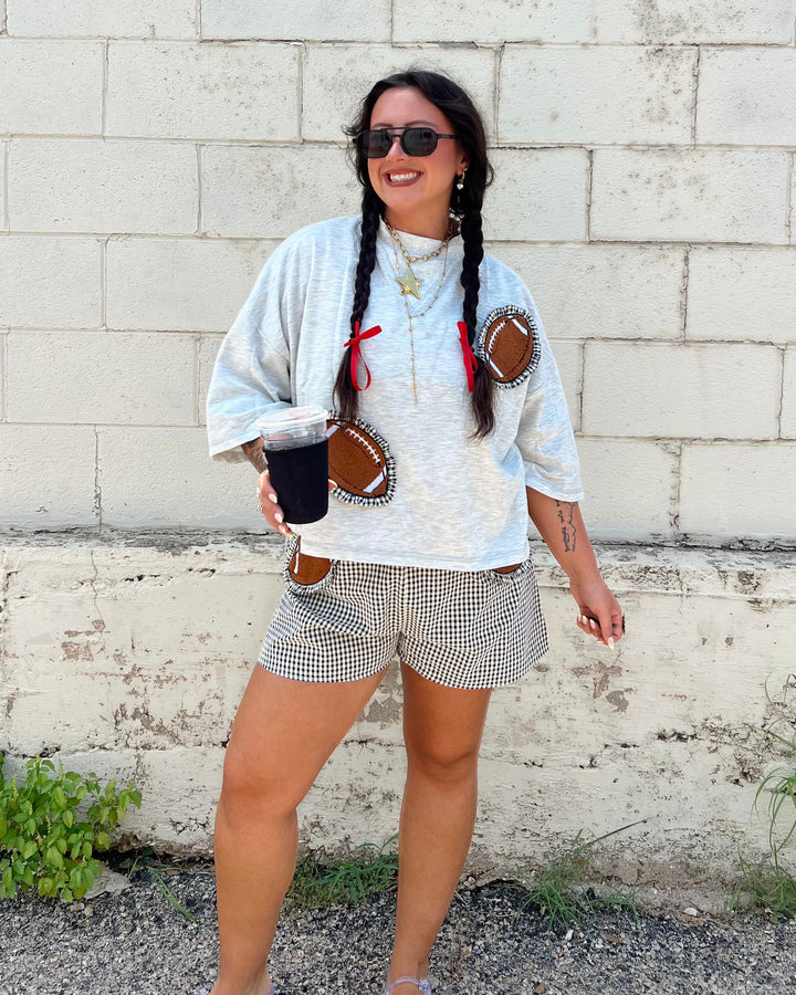Friday Night Frills Football Shorts