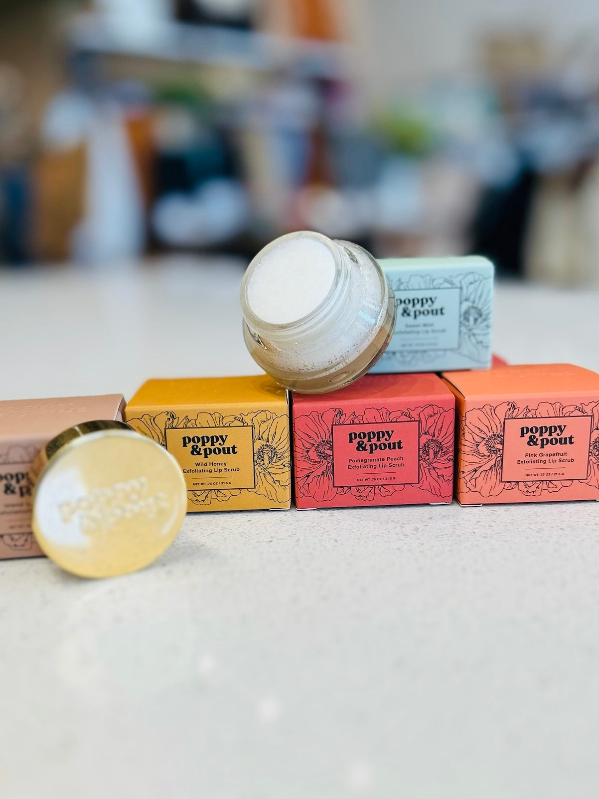 Poppy and Pout Lip Scrub