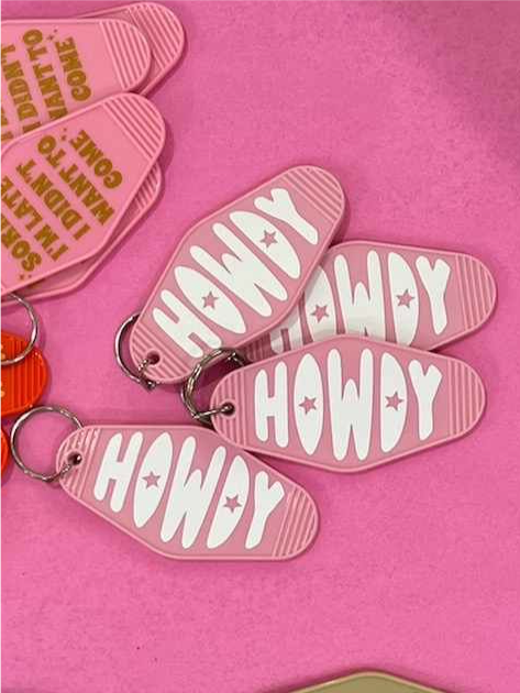 Howdy Keychain