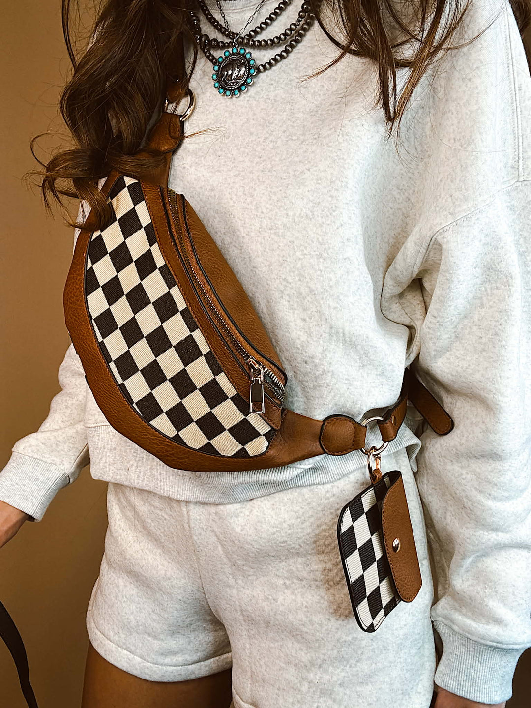 The Checkmate Duo Crossbody Set