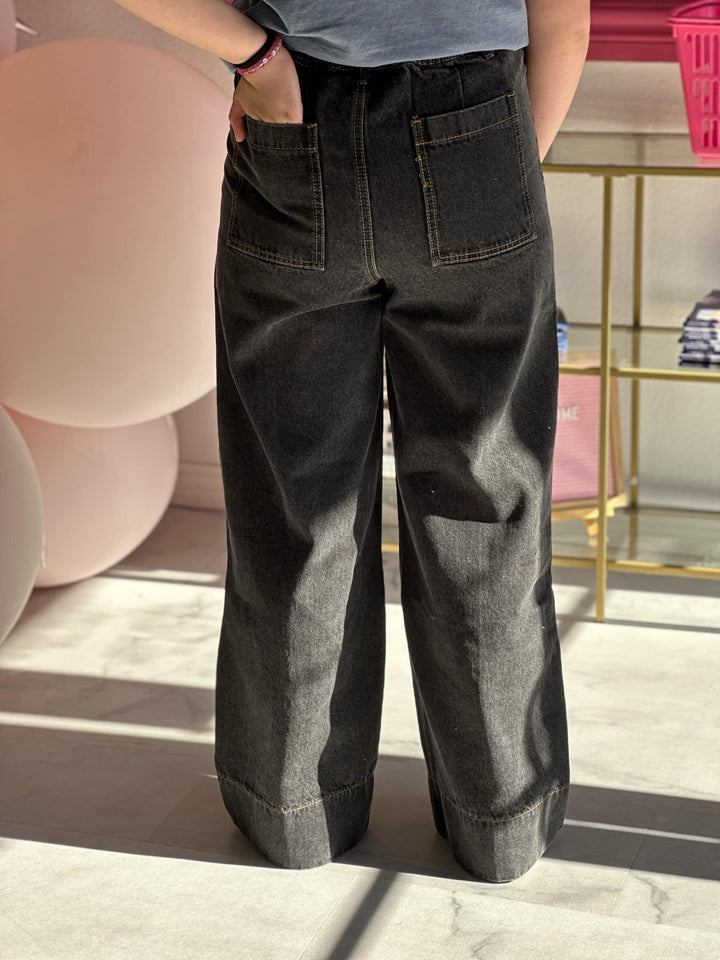 The Bryce Wide Leg Jeans