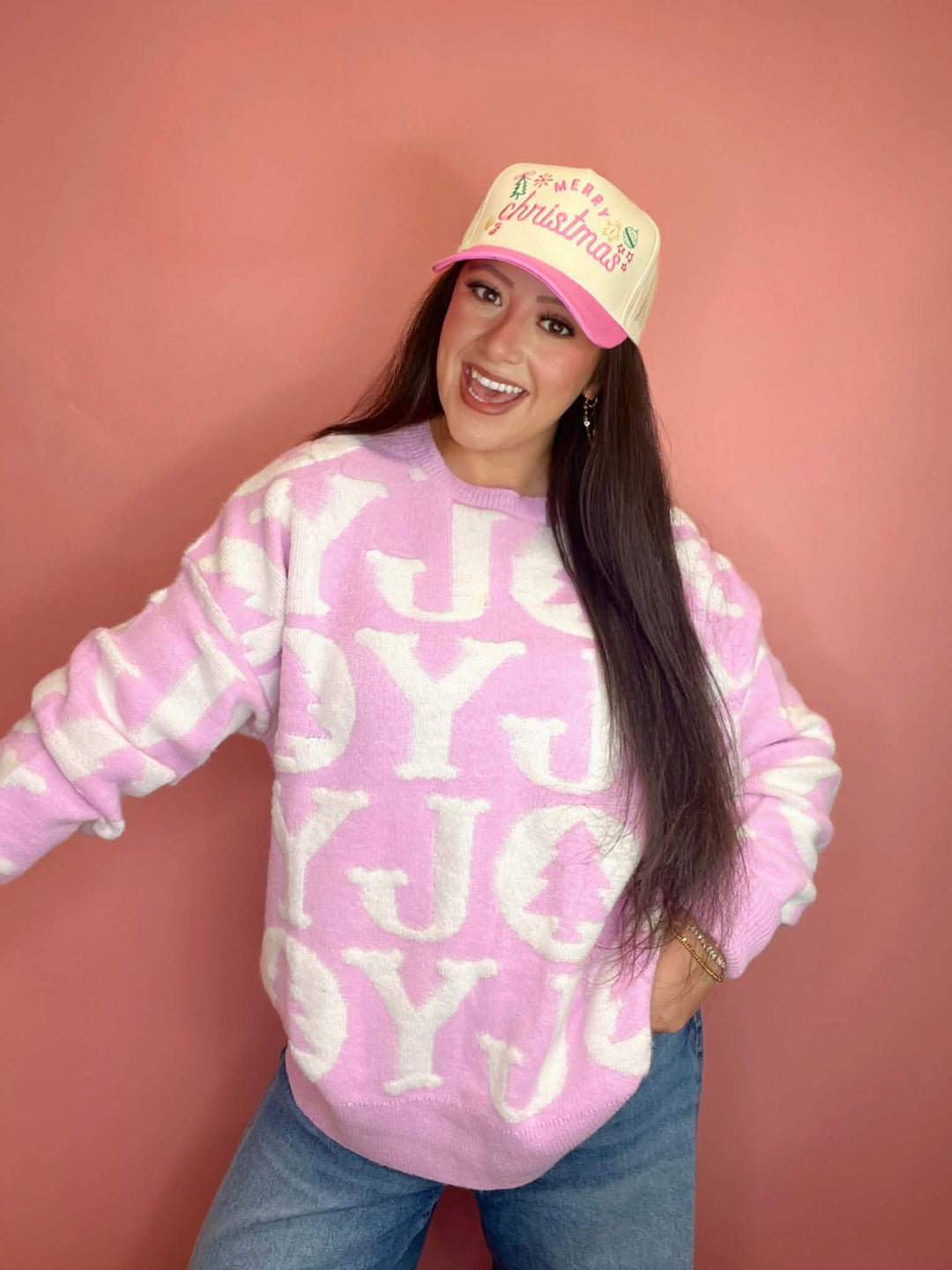 The 3D Joy Pullover Sweater