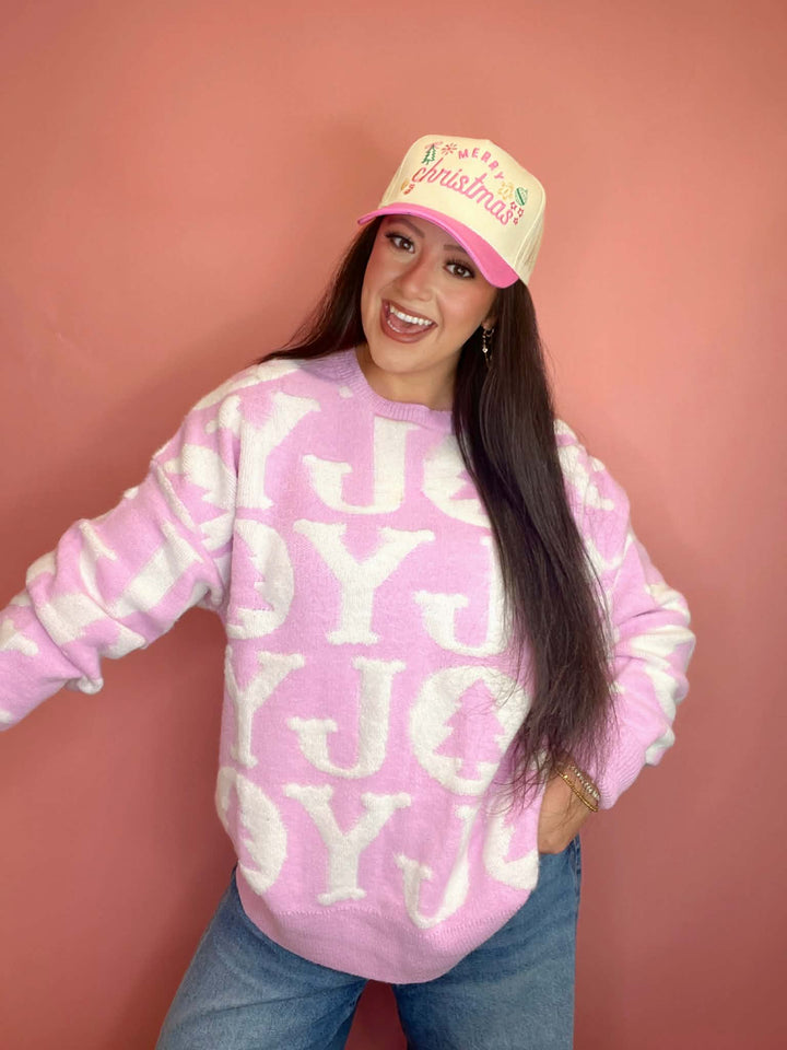The 3D Joy Pullover Sweater