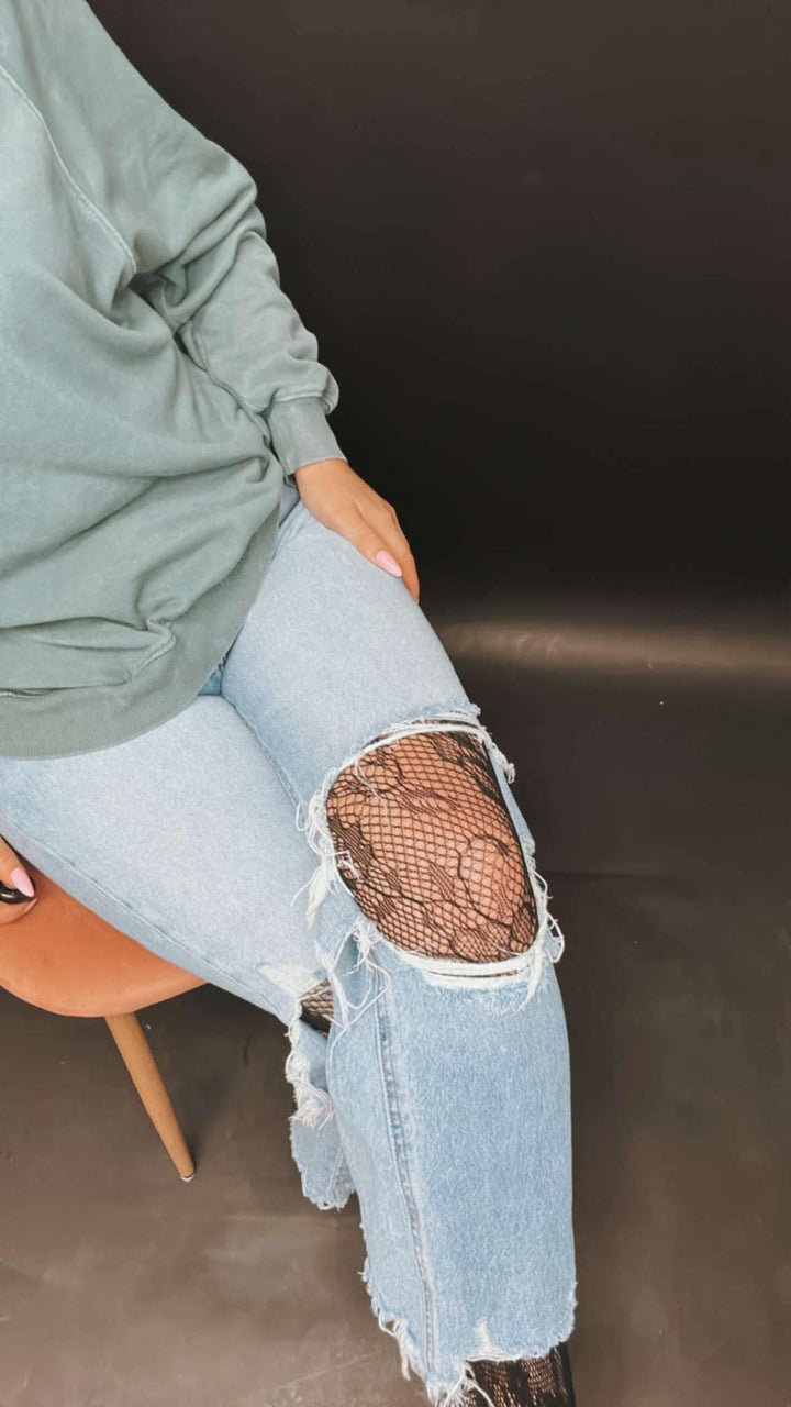 Blossom Bouquet Lace Tights