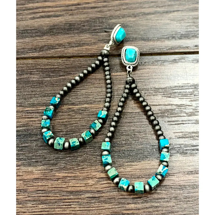 Turquoise Gemstone Earrings