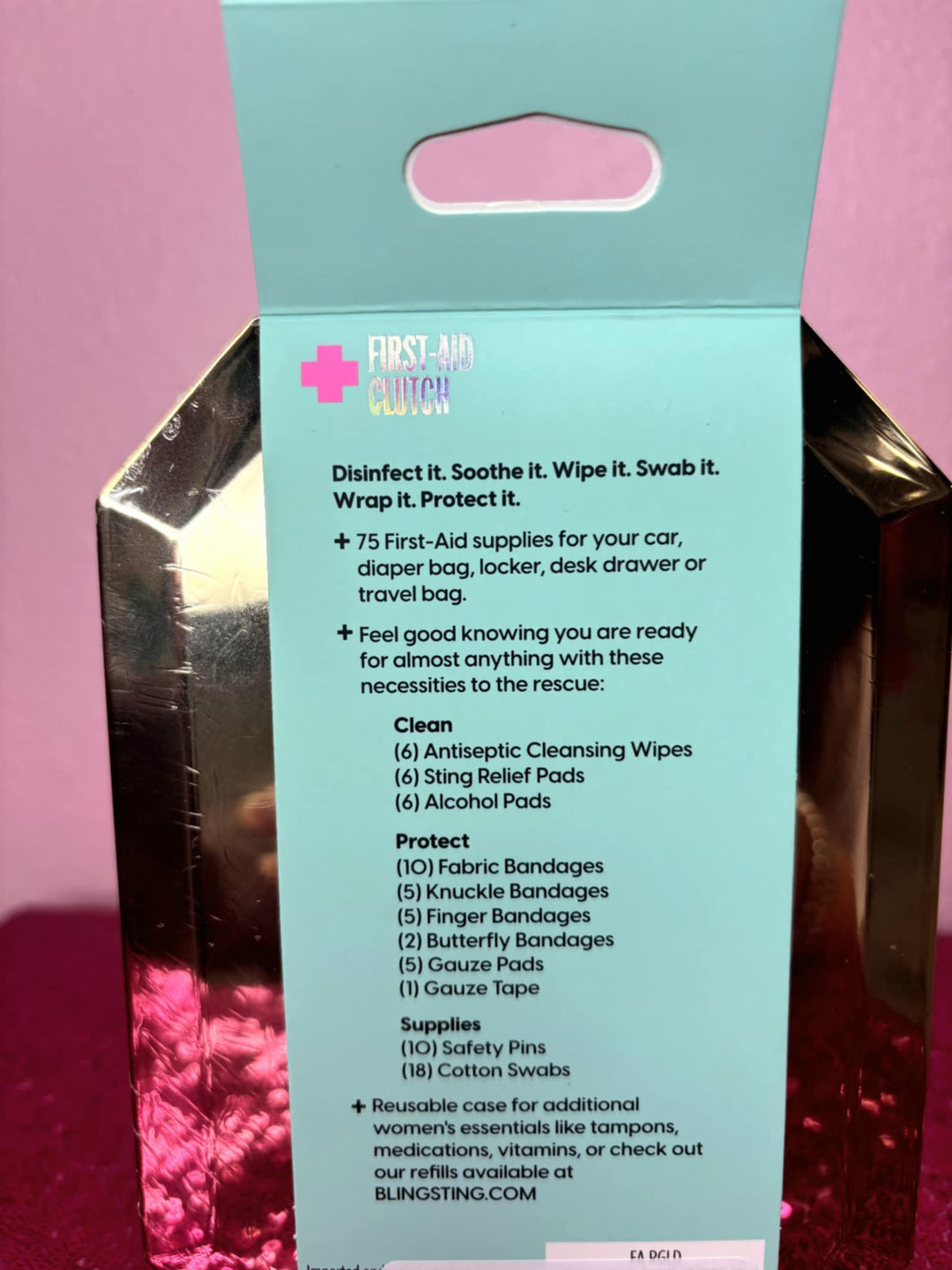 Rose Gold First Aid Kit