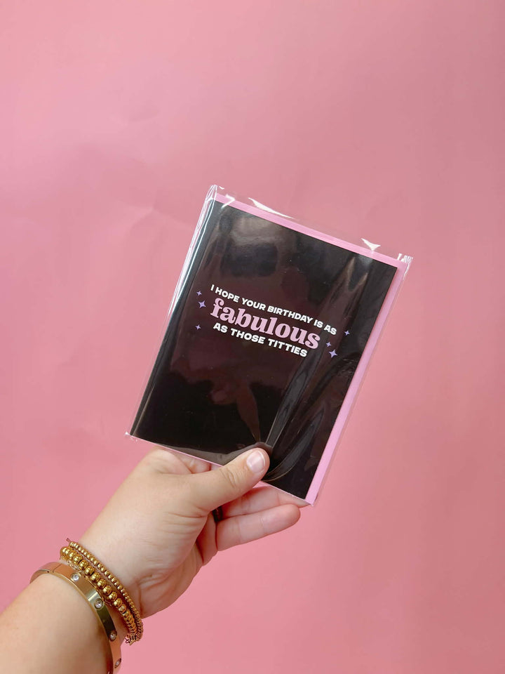 Fabulous Titties Card