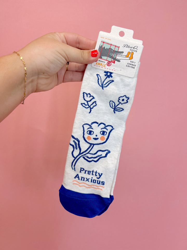 Pretty Anxious Ankle Socks