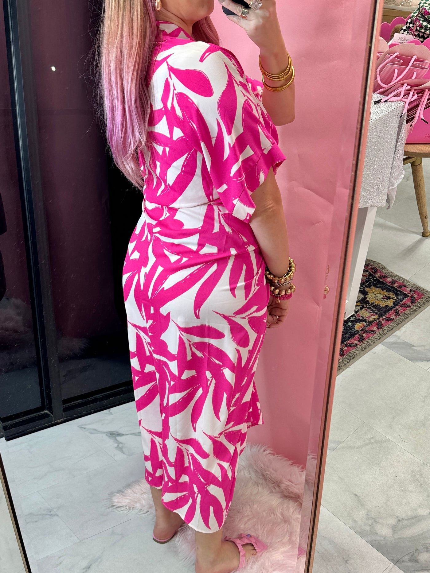 The Kelli Pink Dress