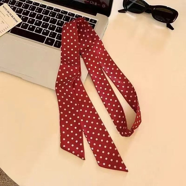 Red Polka Dot Moments Scarf
